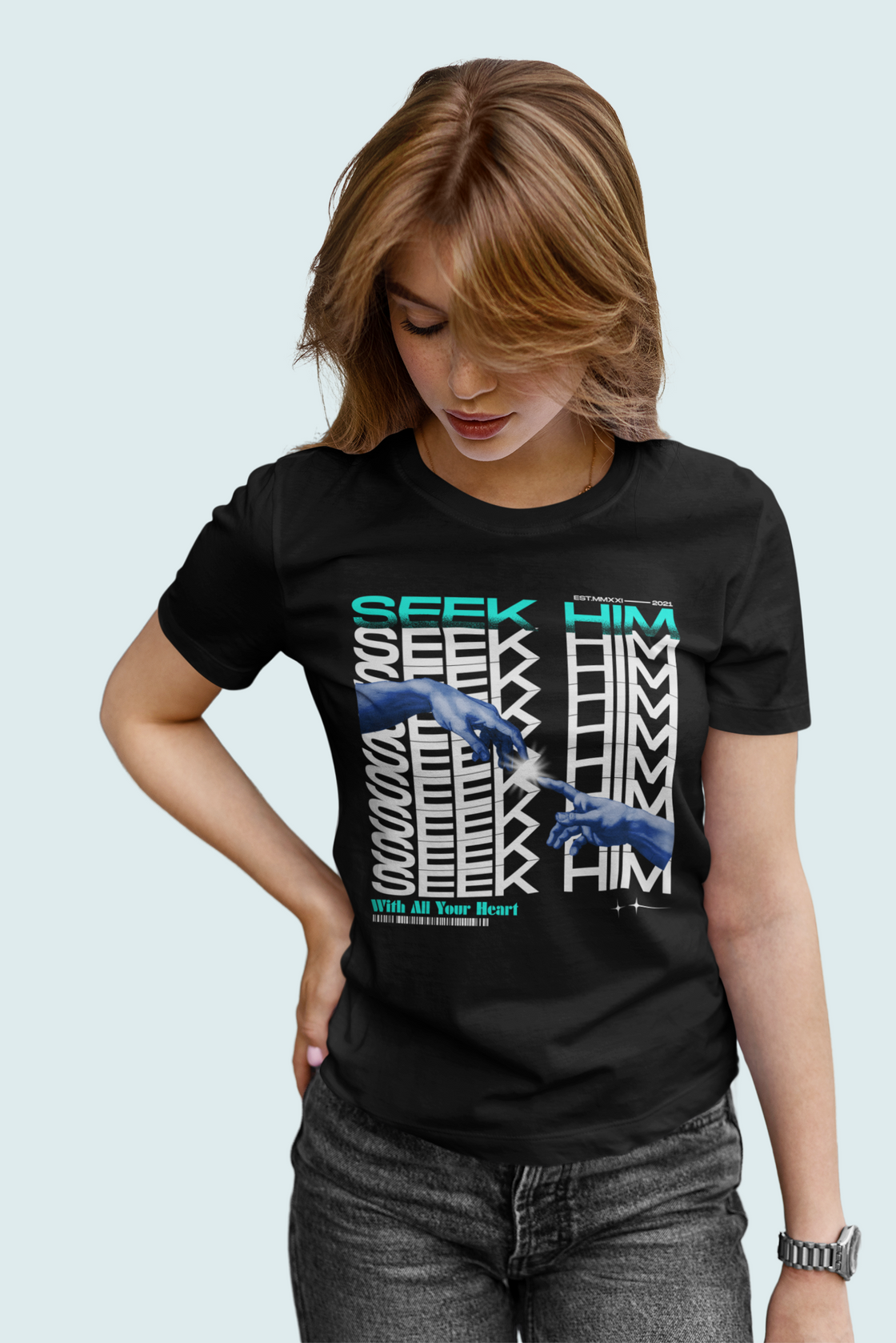 Seek Him T-Shirt - Yellow Color T Shirt | Livnchrist
