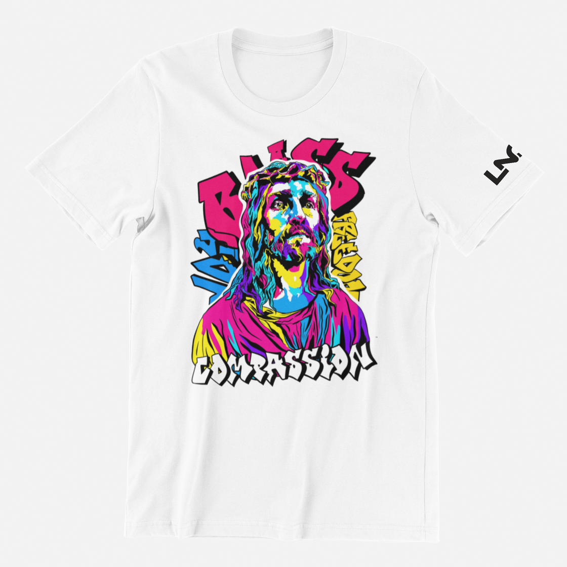 Jesus Graphic Tees - Jesus Graffiti Tee