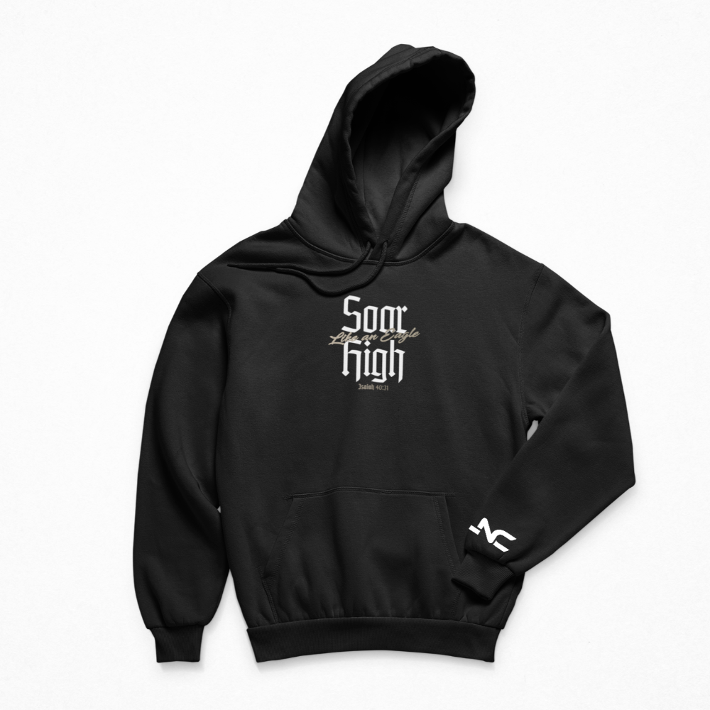 Soar High Hoodie-Black