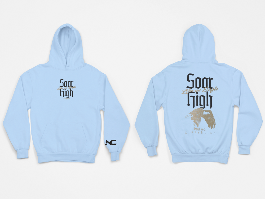 Soar High both sides-Blue